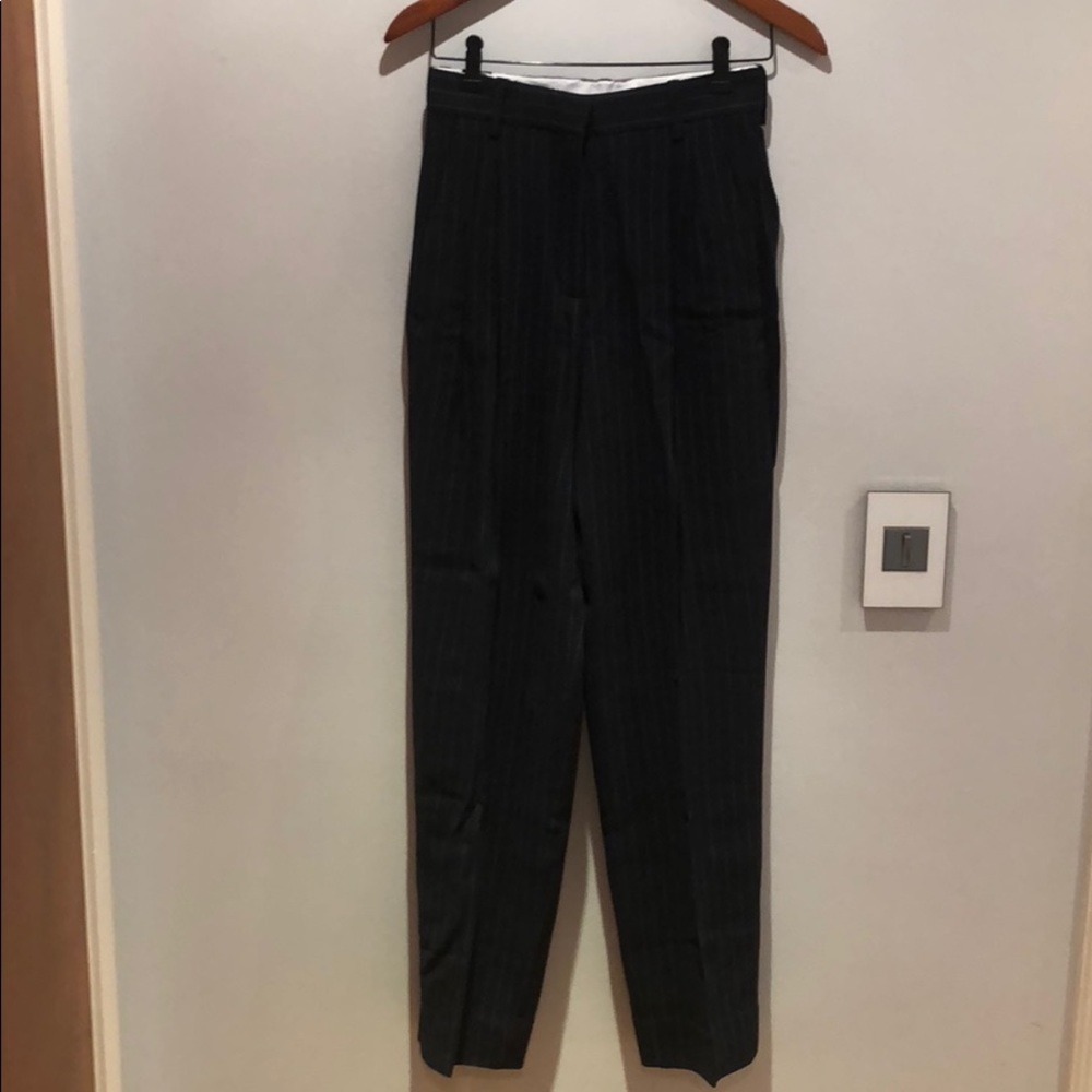 J. Lindberg Navy Pinstripe Pants